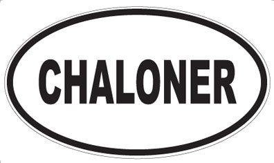 CHALONER - Oval Magnet