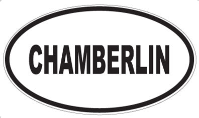 CHAMBERLIN - Oval Magnet