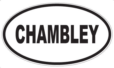 CHAMBLEY - Oval Sticker