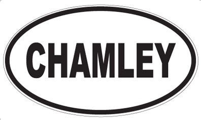 CHAMLEY - Oval Sticker