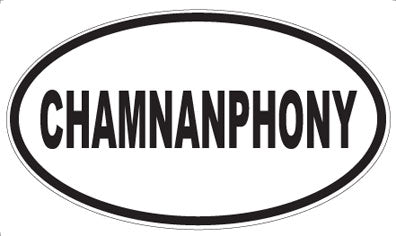 CHAMNANPHONY - Oval Sticker