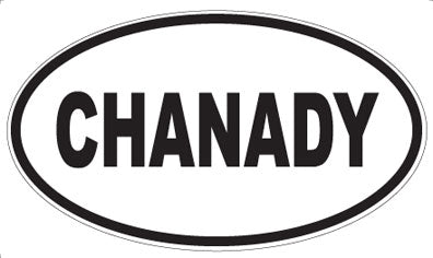CHANADY - Oval Magnet