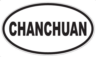 CHANCHUAN - Oval Sticker