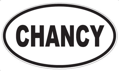 CHANCY - Oval Magnet