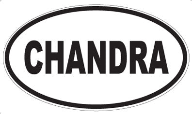 CHANDRA - Oval Magnet