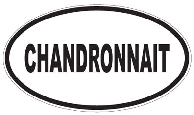 CHANDRONNAIT - Oval Magnet