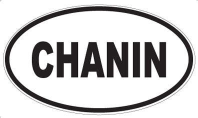CHANIN - Oval Magnet