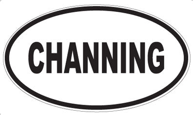 CHANNING - Oval Magnet