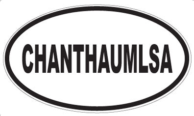 CHANTHAUMLSA - Oval Magnet