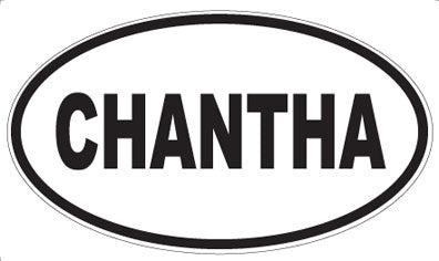 CHANTHA - Oval Magnet