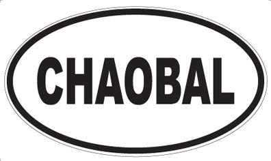 CHAOBAL - Oval Magnet