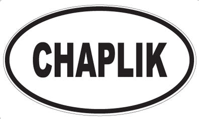 CHAPLIK - Oval Magnet