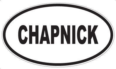 CHAPNICK - Oval Sticker