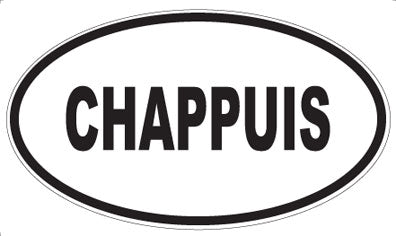 CHAPPUIS - Oval Magnet