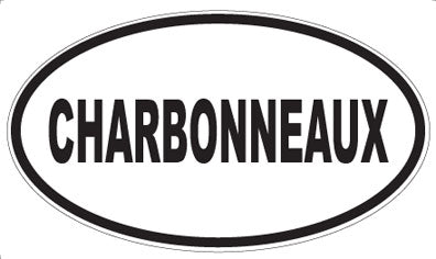 CHARBONNEAUX - Oval Magnet