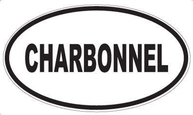CHARBONNEL - Oval Magnet