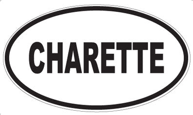 CHARETTE - Oval Magnet