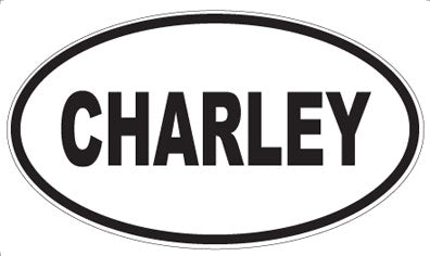 CHARLEY - Oval Magnet