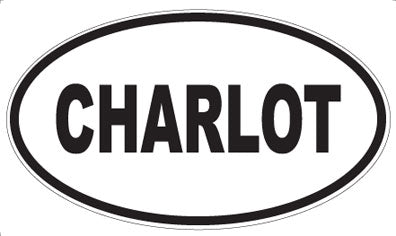 CHARLOT - Oval Magnet