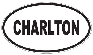 CHARLTON - Oval Magnet