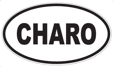 CHARO - Oval Magnet