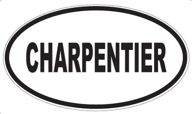 CHARPENTIER - Oval Magnet
