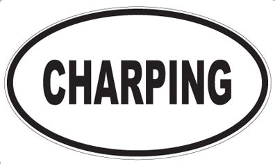 CHARPING - Oval Magnet
