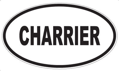 CHARRIER - Oval Magnet