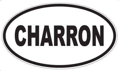 CHARRON - Oval Magnet