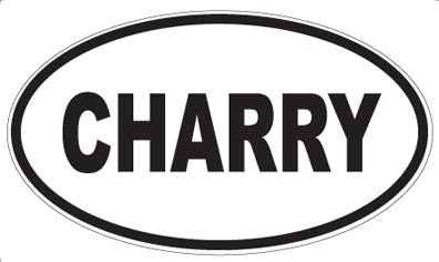 CHARRY - Oval Magnet
