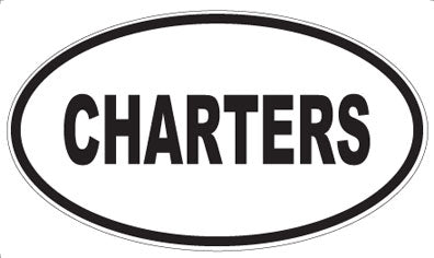 CHARTERS - Oval Magnet