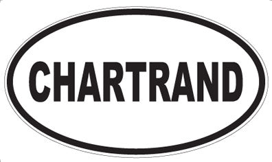 CHARTRAND - Oval Magnet