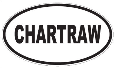 CHARTRAW - Oval Magnet