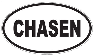 CHASEN - Oval Magnet