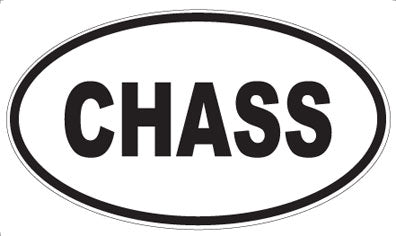 CHASS - Oval Magnet