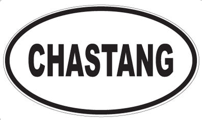 CHASTANG - Oval Magnet