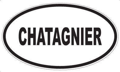 CHATAGNIER - Oval Magnet