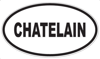 CHATELAIN - Oval Magnet