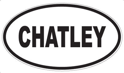 CHATLEY - Oval Magnet
