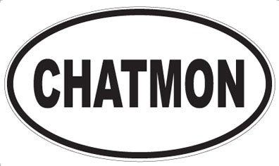 CHATMON - Oval Magnet