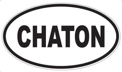 CHATON - Oval Magnet