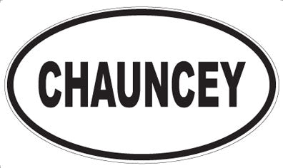 CHAUNCEY - Oval Magnet