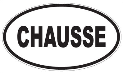 CHAUSSE - Oval Magnet