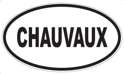 CHAUVAUX - Oval Magnet