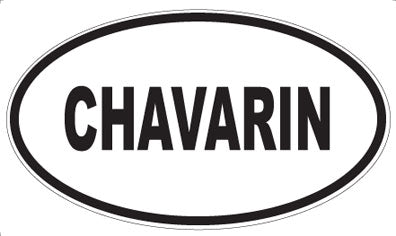 CHAVARIN - Oval Magnet