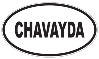 CHAVAYDA - Oval Magnet