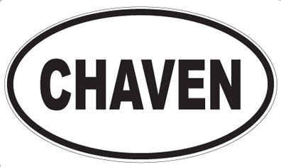 CHAVEN - Oval Magnet