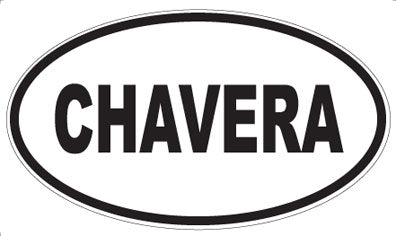 CHAVERA - Oval Magnet