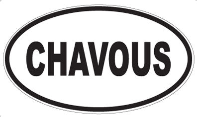 CHAVOUS - Oval Magnet