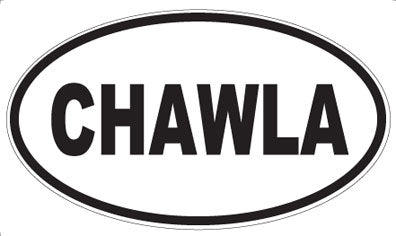 CHAWLA - Oval Magnet